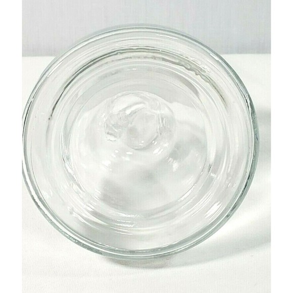 RARE Decorative Italian MOD DEP  Clear Glass Bottle OIL VINEGAR WINE Decanter - Picture 6 of 12